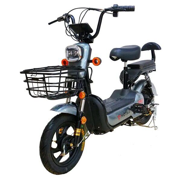 Электровелосипед-для-пожилых-E-NOT-Motax-500W-20Ah-корзина